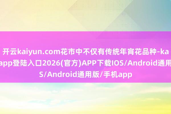 开云kaiyun.com花市中不仅有传统年宵花品种-kai云体育网页app登陆入口2026(官方)APP下载IOS/Android通用版/手机app